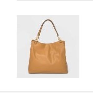 Target A New Day Brand Caramel Crossbody & Shoulder Purse
